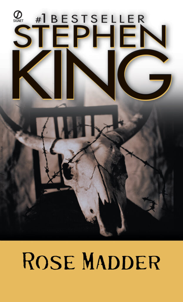 Rose Madder cover Stephen King book review by Elgee Writes