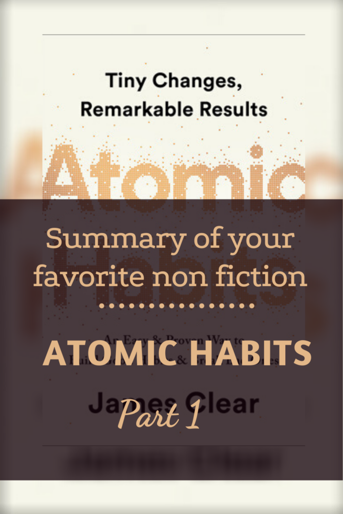 Atomic habits summary Pin me