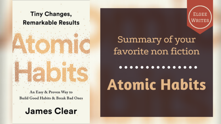 Atomic habits summary Feature image