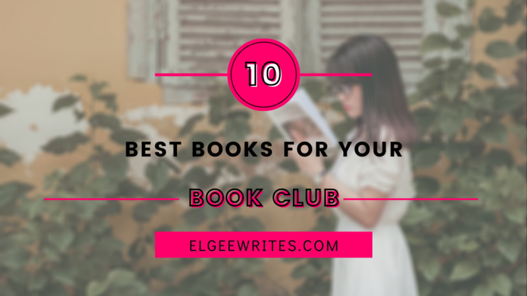Best books for your book club Featured Elgee writes